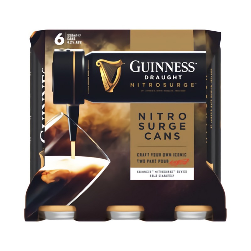 Guinness Nitrosurge 6-Pack 558ml