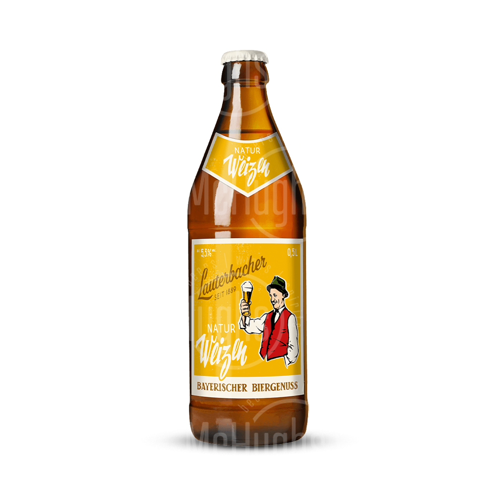 Lauterbacher Natur Weizen 500ml