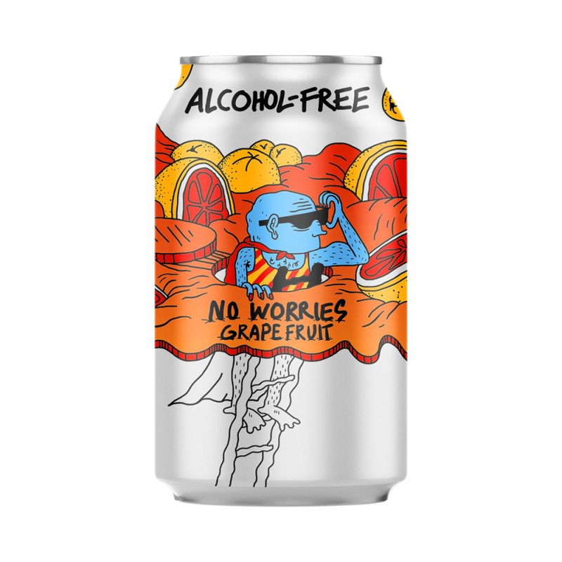 Lervig No Worries Grapefruit IPA 330ml