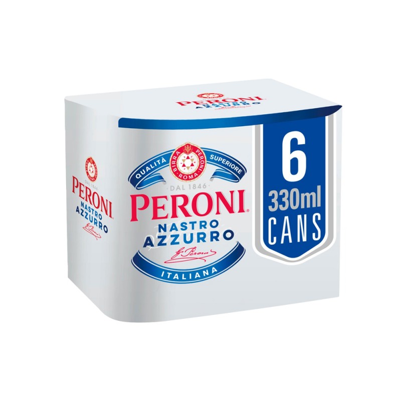 Peroni Nastro Azzurro 6-Pack 330ml