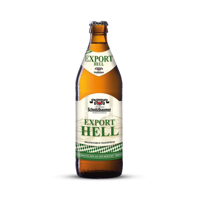 Schnitzlbaumer Export Hell 500ml