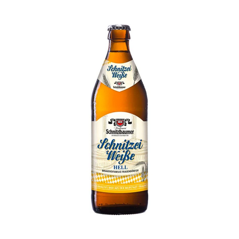 Schnitzlbaumer Schnitzei Weisse Hell 500ml