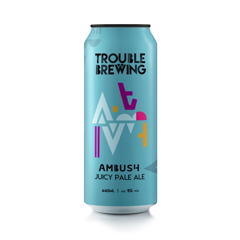 Trouble Brewing Ambush Juicy Pale Ale 44cl Trouble Brewing Ambush Juicy Pale Ale 44cl