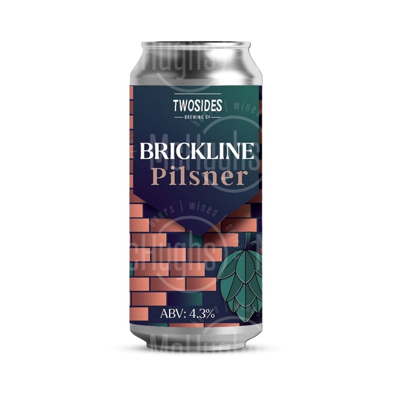Two Sides Brickline Pilsner 440ml