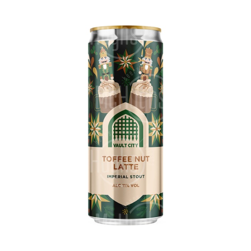 Vault City Toffee Nut Latte 330ml