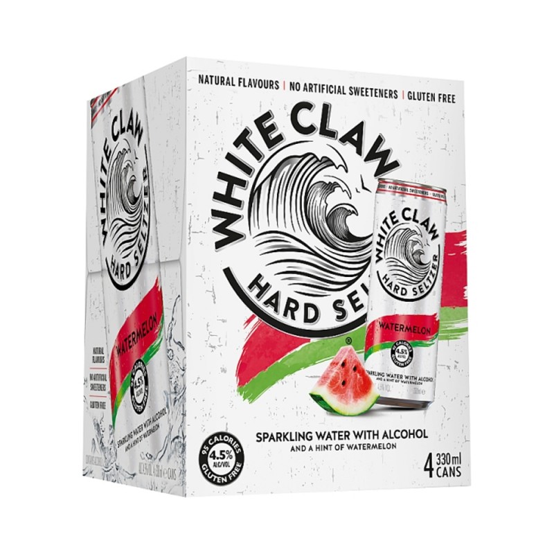 White Claw Watermelon 4-Pack 330ml