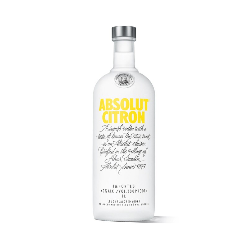 Absolut Citron Vodka 700ml