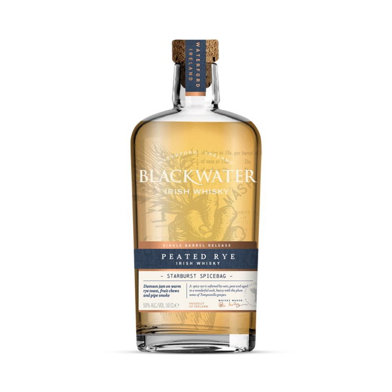 Blackwater Peated Rye 'Starburst Spice Bag' 700ml