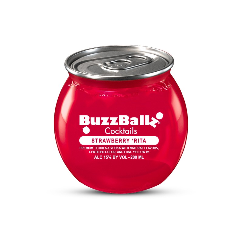 Buzzballs Strawberry 'Rita 200ml