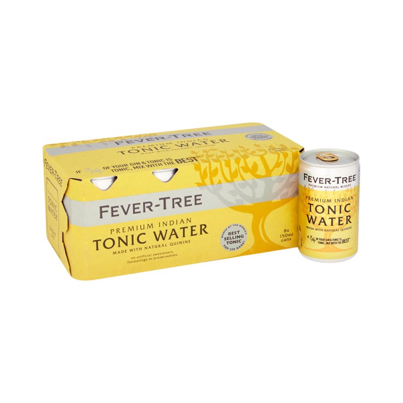 Fever-Tree Indian Tonic Water 150ml 8-Pack