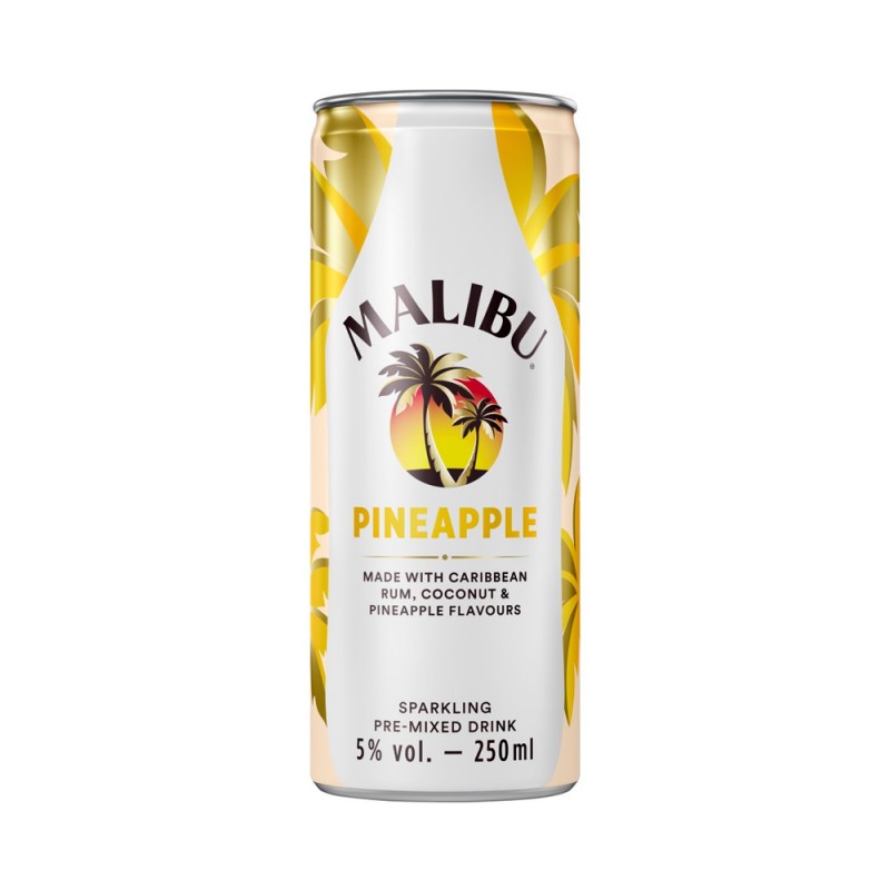Malibu Sparkling Pineapple 250ml
