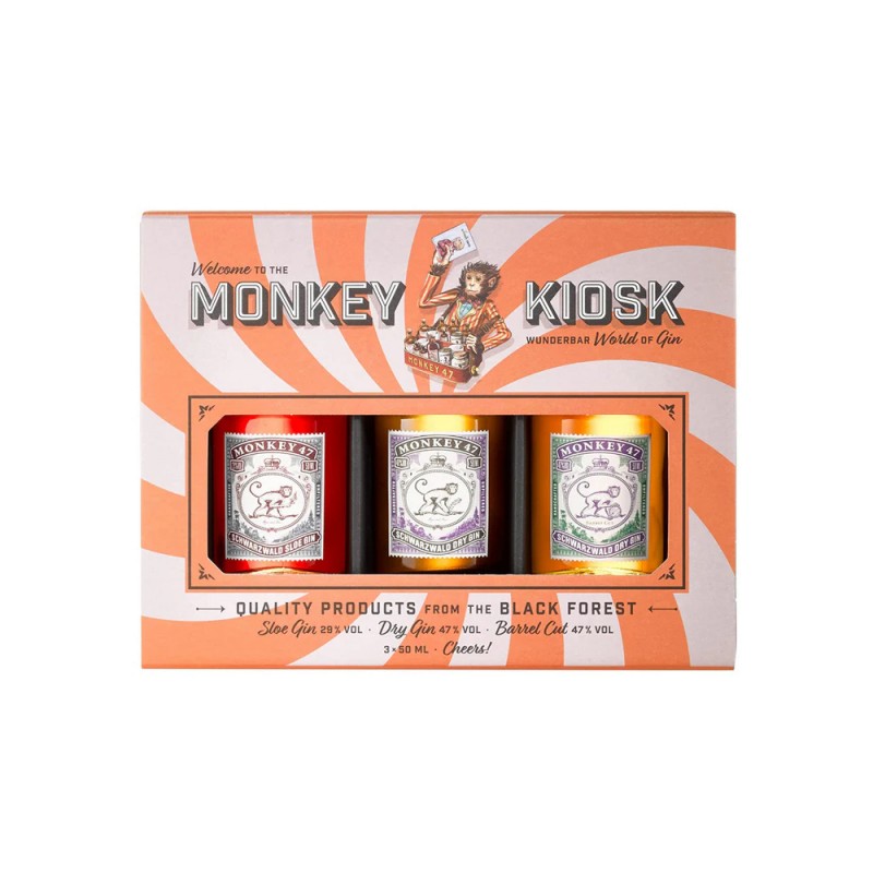 Monkey 47 Kiosk Mini Gift Set