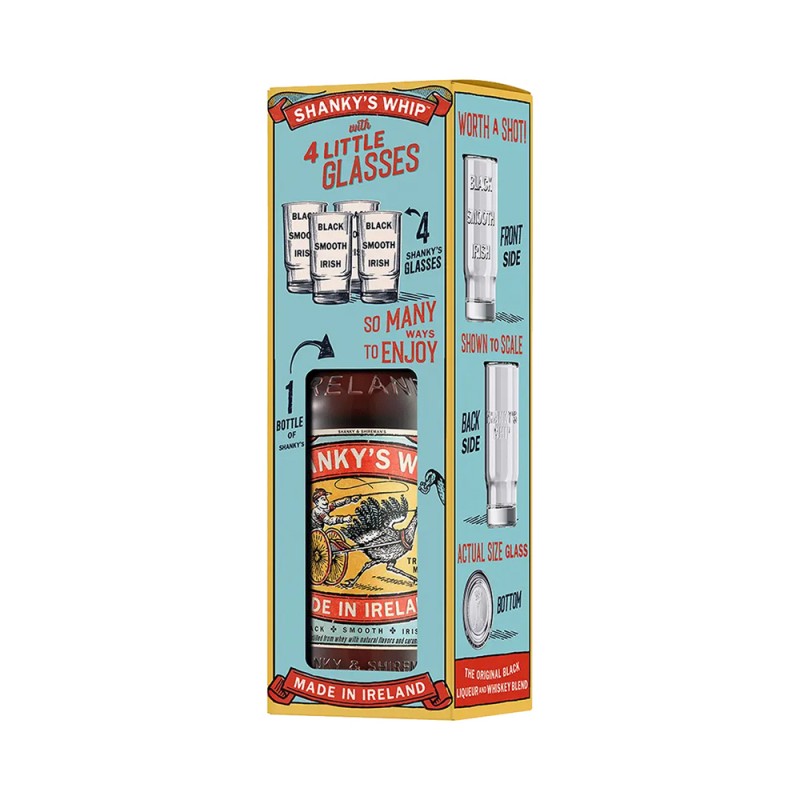 Shanky's Whip Shot Glass Gift Set