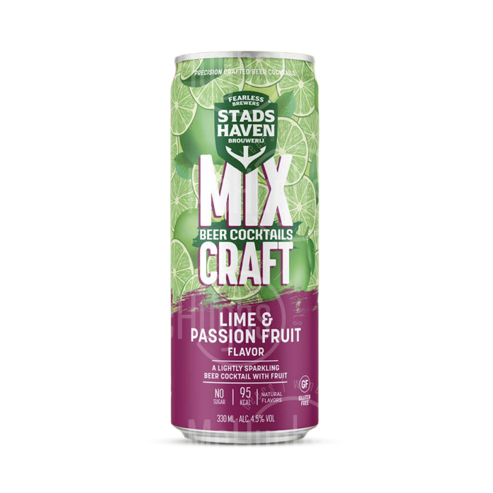 Stadshaven Mix Craft Lime & Passionfruit 330ml