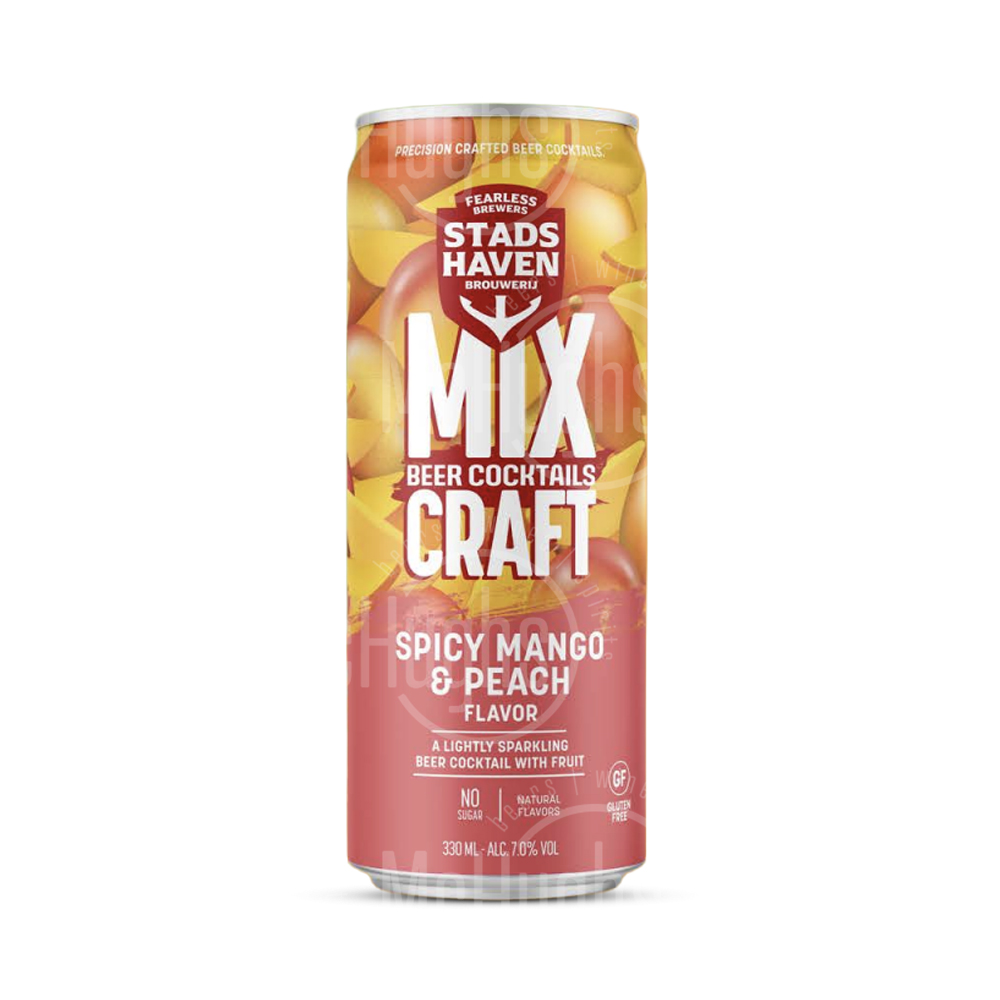 Stadshaven Mix Craft Spicy Mango & Peach 330ml
