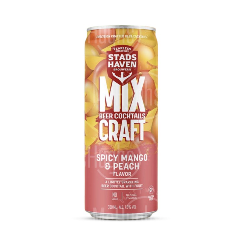 Stadshaven Mix Craft Spicy Mango & Peach 330ml