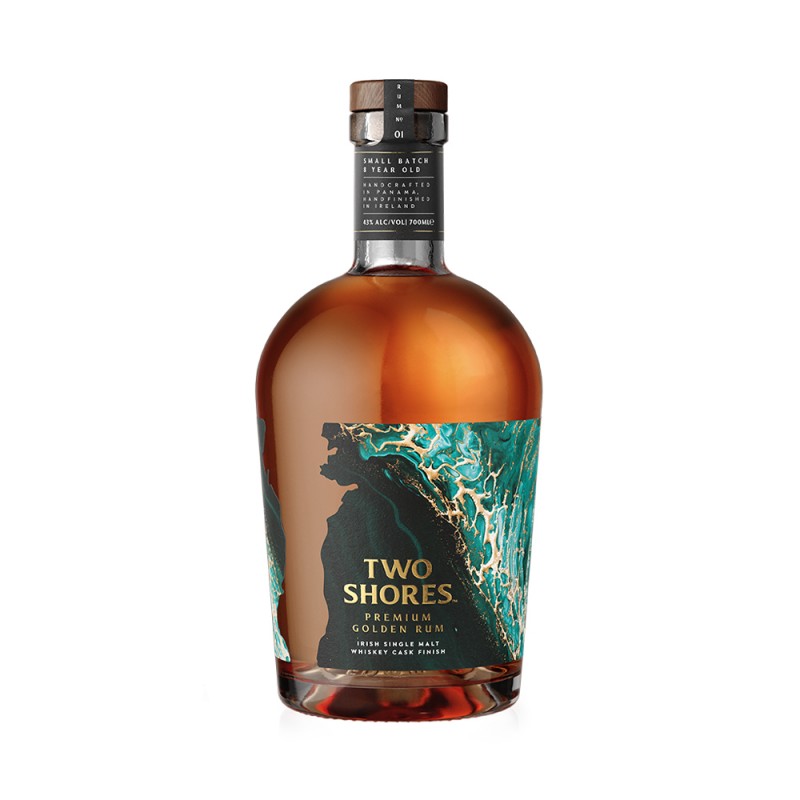 Two Shores Rum Irish Whiskey Cask Finish 700ml